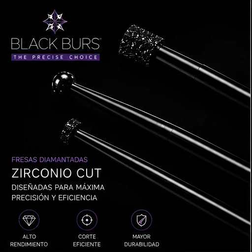 BlackBurs Zirconio Cut diamond burs campaign