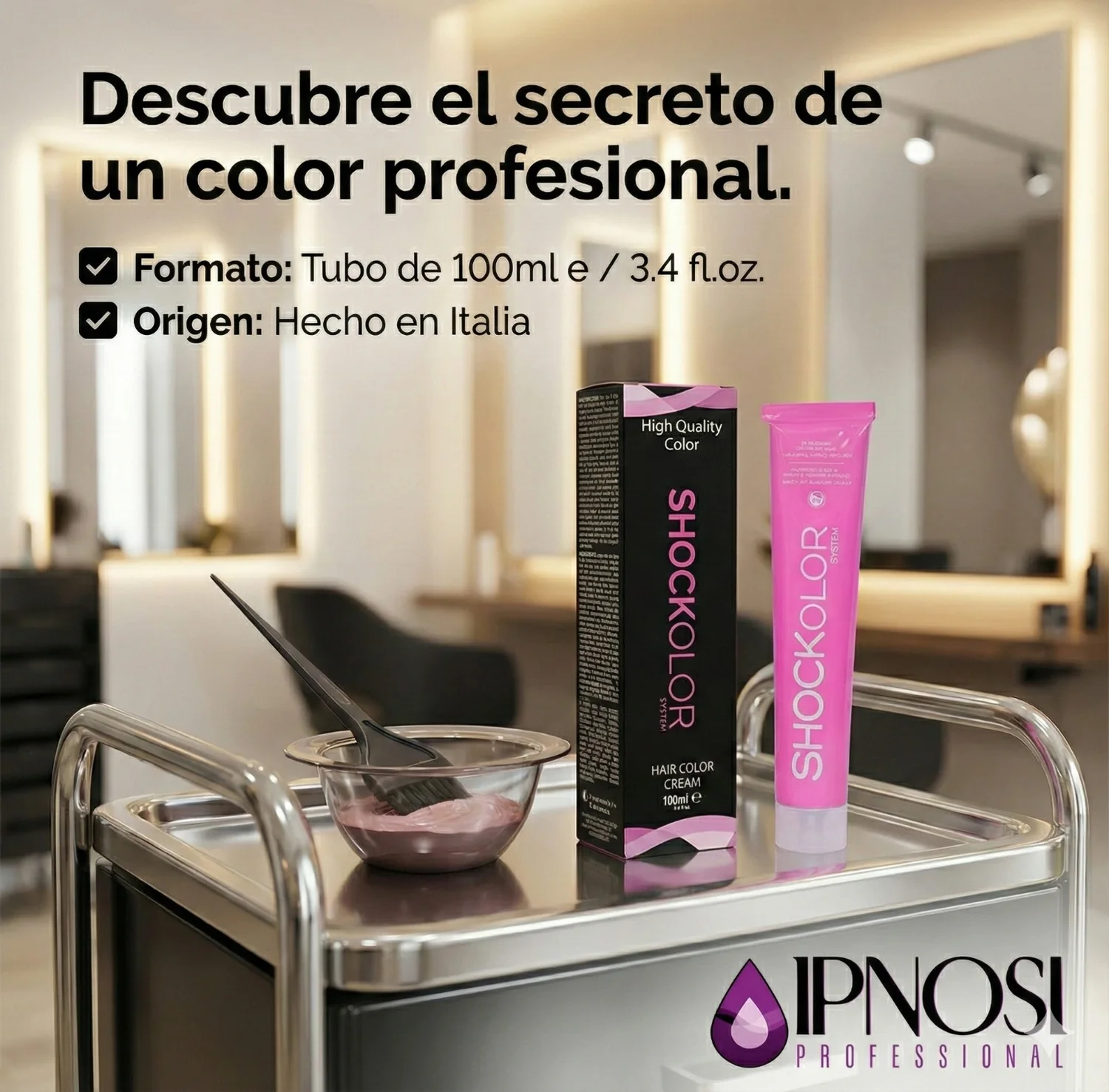 Ipnosi Professional salon color cream product