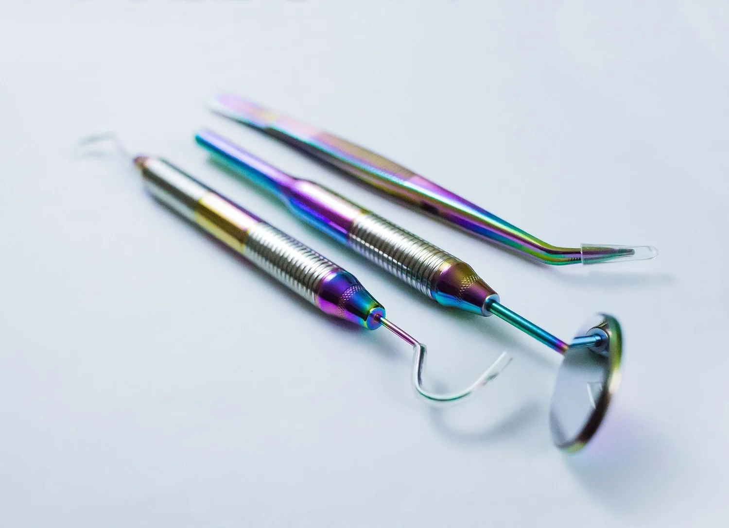 SurgiTi titanium dental instruments close-up